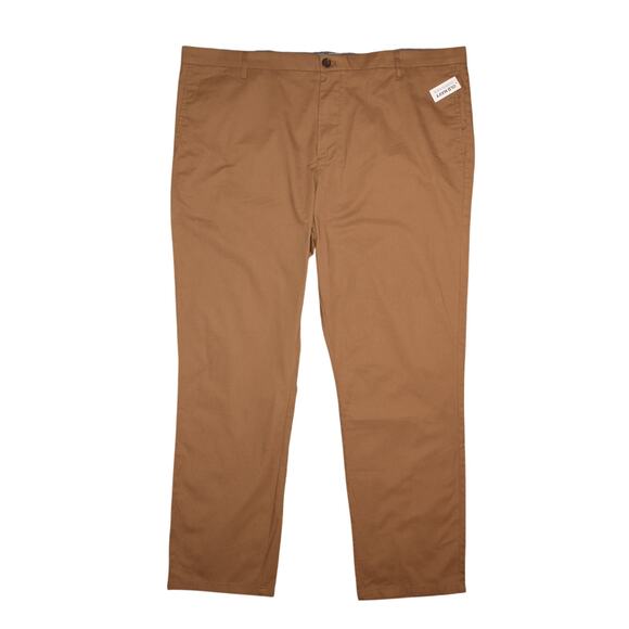 OLD NAVY NEW $55 Ultimate Slim Built-In Flex‎ Khaki Chino Pant Men's 48 - Picture 1 of 3